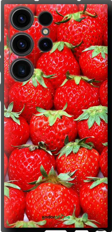 TPU чехол Клубника для Samsung Galaxy S23 Ultra - 6020b-2906 изображение 