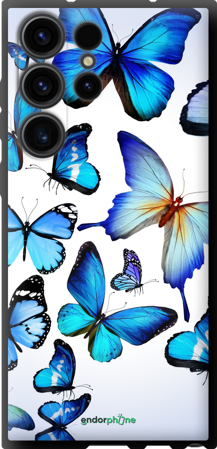 TPU чехол Метелики для Samsung Galaxy S23 Ultra - 6023b-2906 изображение 