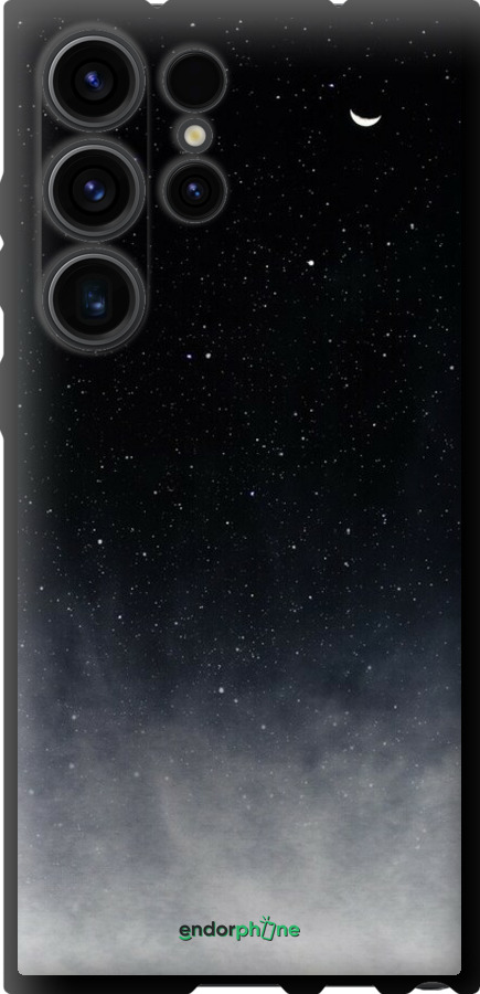 TPU чехол Сині хмари, Синій місяць для Samsung Galaxy S23 Ultra - 6396b-2906 изображение 