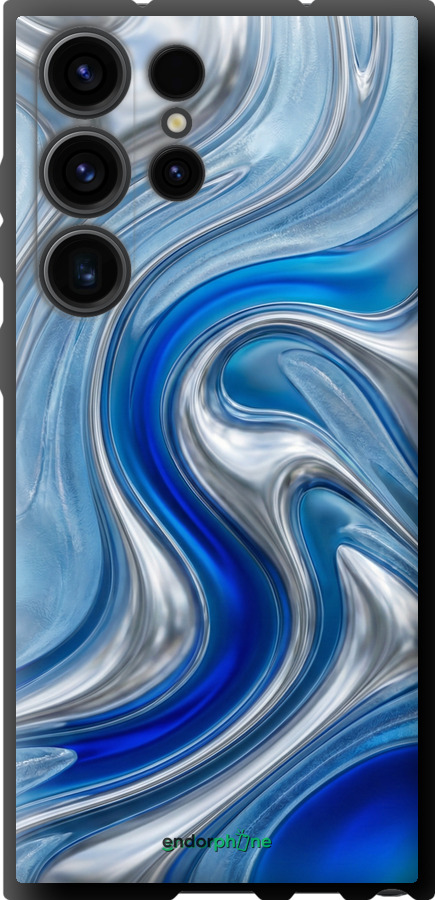 TPU чехол Liquid Chrome для Samsung Galaxy S23 Ultra - 6781b-2906 изображение 