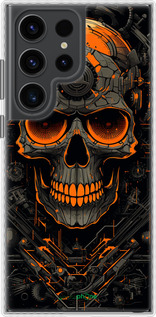 Чехол Bumper чехол Череп для Samsung Galaxy S23 Ultra - 5952pc-2906 изображение 