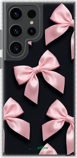 Чохол Bumper чехол Coquette Ribbons Dark Coquette для Samsung Galaxy S23 Ultra - 6767pc-2906 изображение 