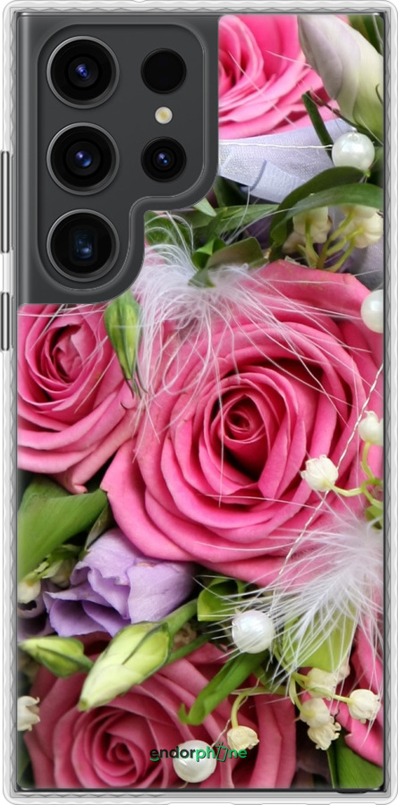 

Чохол Bumper чохол "Ніжність" для Samsung Galaxy S23 Ultra, Рожевий