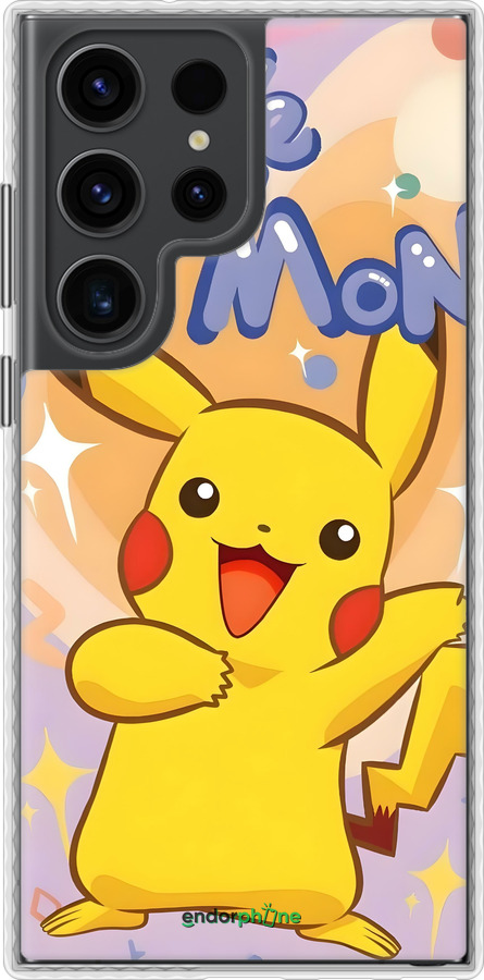 Чехол Bumper чехол Пикачу для Samsung Galaxy S23 Ultra - 6383pc-2906 изображение 
