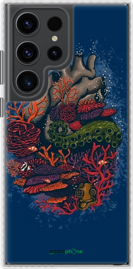 Чохол Bumper чехол Серце моря для Samsung Galaxy S23 Ultra - 6506pc-2906 изображение 