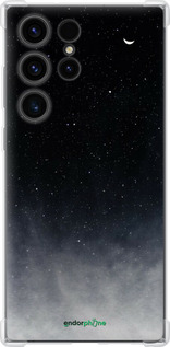 Силикон с усиленными углами чехол Сині хмари, Синій місяць для Samsung Galaxy S23 Ultra - 6396sp-2906 изображение 
