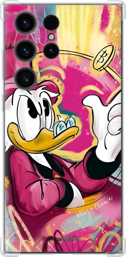 Силикон с усиленными углами чехол Скрудж для Samsung Galaxy S23 Ultra - 6283sp-2906 изображение 