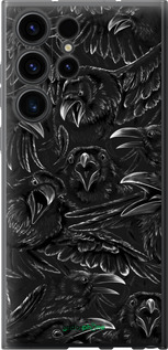 Силіконовий чехол Вороня лють для Samsung Galaxy S23 Ultra - 6474u-2906 изображение 