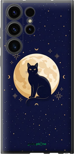 Силиконовый чехол Cute Cat Celestial/Witchy для Samsung Galaxy S23 Ultra - 6787u-2906 изображение 