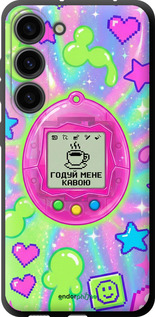 TPU чехол Y2K Aesthetic Retro Pet: Годуй мене кавою для Samsung Galaxy S23 - 6784b-2907 изображение 