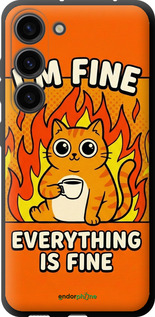 TPU чехол Funny Cat для Samsung Galaxy S23 - 6786b-2907 изображение 