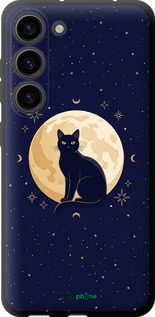 TPU чехол Cute Cat Celestial/Witchy для Samsung Galaxy S23 - 6787b-2907 изображение 