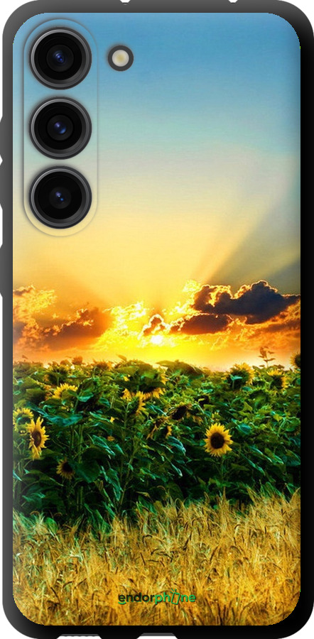 

TPU чорний чохол "Україна" для Samsung Galaxy S23