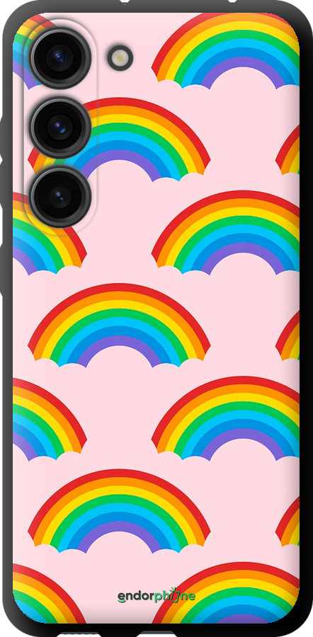 TPU чехол Rainbows для Samsung Galaxy S23 - 4478b-2907 изображение 