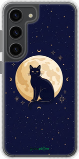 Чохол Bumper чехол Cute Cat Celestial/Witchy для Samsung Galaxy S23 - 6787pc-2907 изображение 
