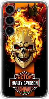 Силикон с усиленными углами чехол Харлей девидсон для Samsung Galaxy S23 - 6370sp-2907 изображение 