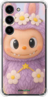 Силикон с усиленными углами чехол Лабубу 1 для Samsung Galaxy S23 - 6709sp-2907 изображение 