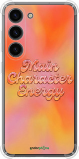 Силикон с усиленными углами чехол Aura Gradient Main Character Energy Aesthetic Y2K для Samsung Galaxy S23 - 6783sp-2907 изображение 