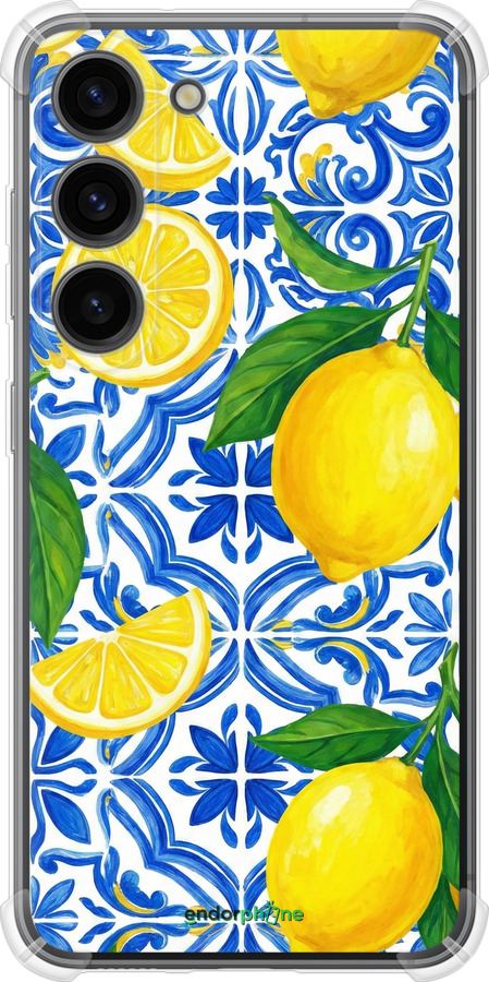 Силіконовий протиударний с посиленими кутами чехол Grocery Girl Italian Summer для Samsung Galaxy S23 - 6766sp-2907 изображение 