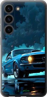 Силиконовый чехол Форд мустанг для Samsung Galaxy S23 - 6374u-2907 изображение 
