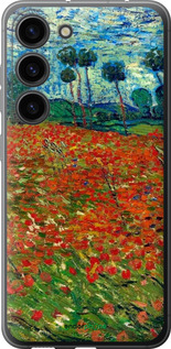 Силиконовый чехол Винсент Ван Гог-Маковое поле для Samsung Galaxy S23 - 6466u-2907 изображение 