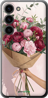 Силіконовий чехол Півонії 1 для Samsung Galaxy S23 - 6705u-2907 изображение 