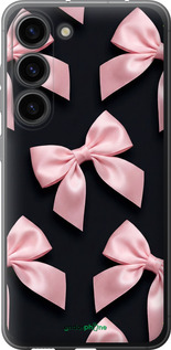 Силиконовый чехол Coquette Ribbons Dark Coquette для Samsung Galaxy S23 - 6767u-2907 изображение 