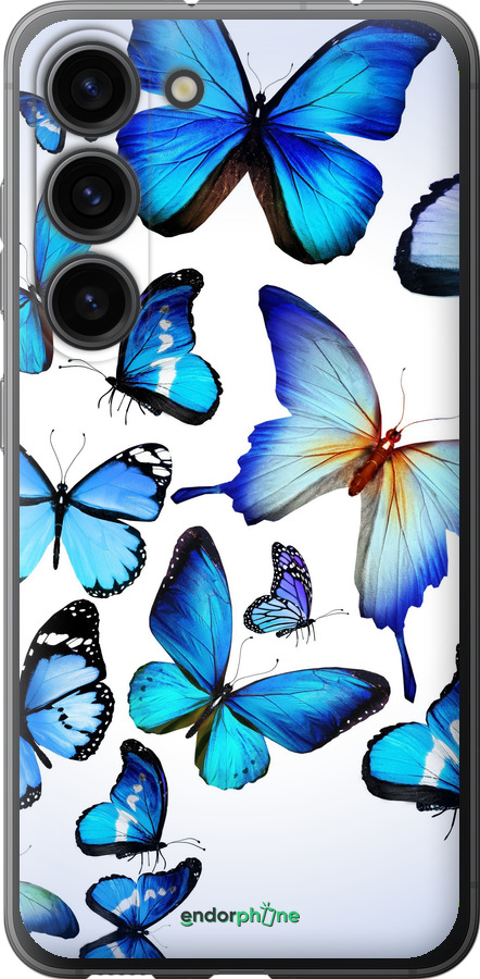 Силіконовий чехол Метелики для Samsung Galaxy S23 - 6023u-2907 изображение 