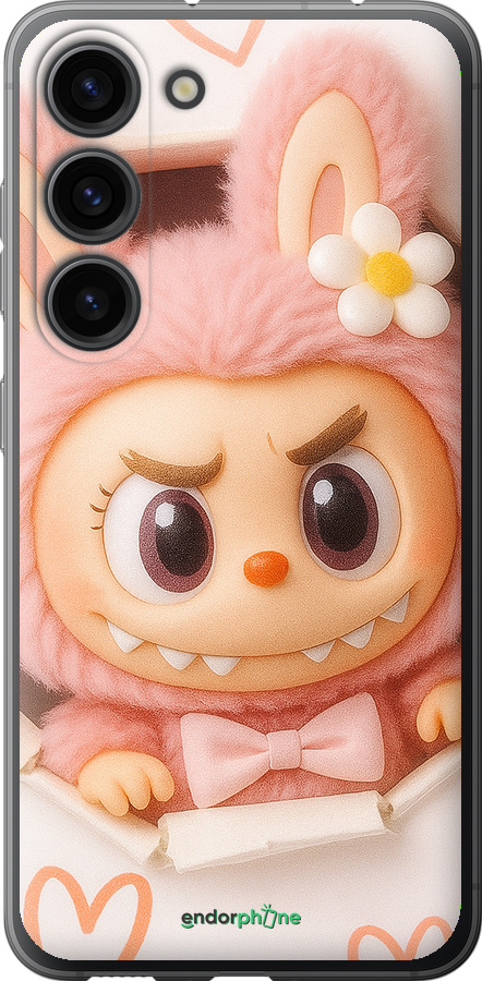 Силіконовий чехол Лабубу 2 для Samsung Galaxy S23 - 6710u-2907 изображение 