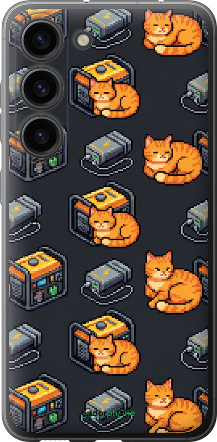 Силиконовый чехол Autonomous Zone для Samsung Galaxy S23 - 6771u-2907 изображение 