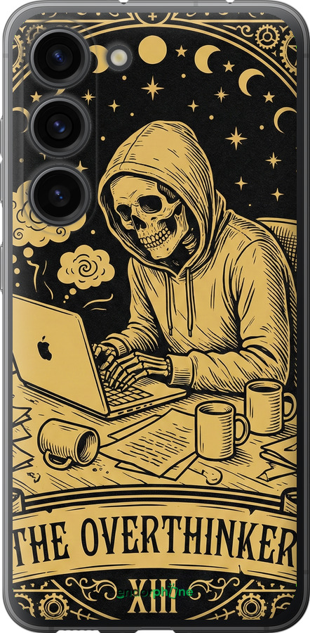 Силиконовый чехол The Overthinker для Samsung Galaxy S23 - 6774u-2907 изображение 