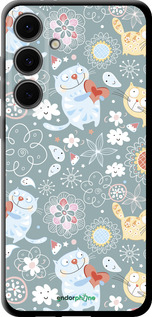 TPU чехол Кошенята v3 для Samsung Galaxy S24 FE - 1223b-3772 изображение 