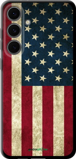 TPU чехол Флаг США для Samsung Galaxy S24 FE - 395b-3772 изображение 