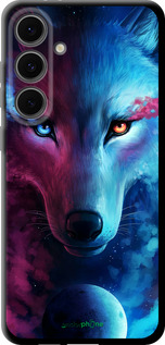 TPU чехол Арт-волк для Samsung Galaxy S24 FE - 3999b-3772 изображение 