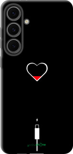TPU чехол Подзарядка сердца для Samsung Galaxy S24 FE - 4274b-3772 изображение 