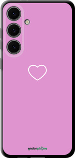 TPU чехол Сердце 2 для Samsung Galaxy S24 FE - 4863b-3772 изображение 