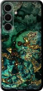 TPU чехол 'Мрамор золото богатство' для Samsung Galaxy S24 FE изображение 7