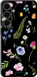TPU чехол Цветочный фон v2 для Samsung Galaxy S24 FE - 5472b-3772 изображение 