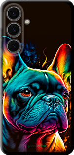 TPU чехол Яскравий бульдог для Samsung Galaxy S24 FE - 5547b-3772 изображение 