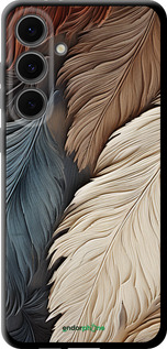 TPU чехол Листья в стиле бохо для Samsung Galaxy S24 FE - 5643b-3772 изображение 
