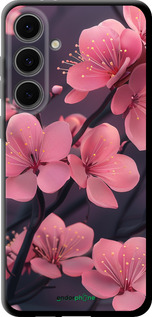 TPU чехол 'Пурпурная сакура' для Samsung Galaxy S24 FE изображение 4