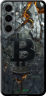 TPU чехол Раскаленный биткойн для Samsung Galaxy S24 FE - 6091b-3772 изображение 