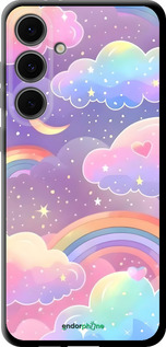 TPU чехол Облака и радуга для Samsung Galaxy S24 FE - 6312b-3772 изображение 