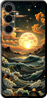 TPU чехол Арт волны для Samsung Galaxy S24 FE - 6332b-3772 изображение 