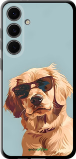 TPU чехол Пес в очках для Samsung Galaxy S24 FE - 6381b-3772 изображение 