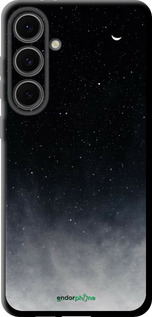 TPU чехол Голубые облака, Голубая луна для Samsung Galaxy S24 FE - 6396b-3772 изображение 