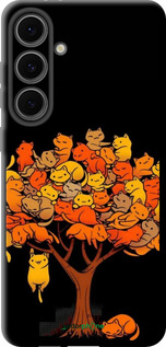 TPU чехол Дерево и котики для Samsung Galaxy S24 FE - 6516b-3772 изображение 