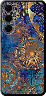 TPU чехол Золотой узор для Samsung Galaxy S24 FE - 678b-3772 изображение 