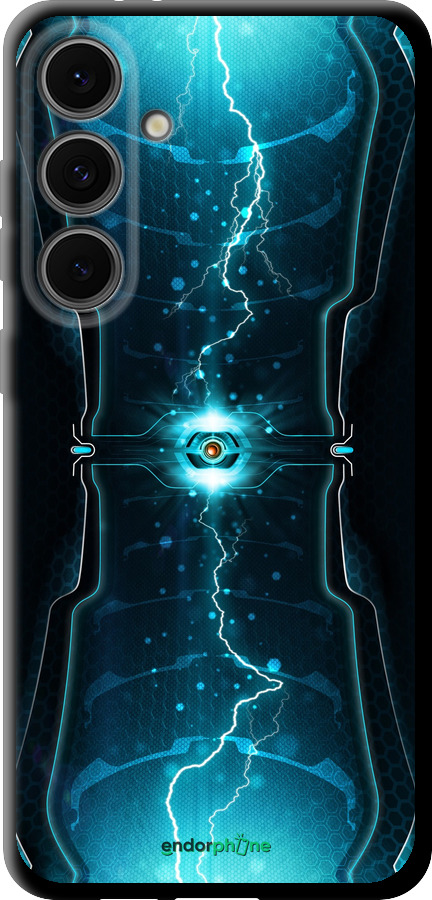 TPU чехол Молнии в цилиндре для Samsung Galaxy S24 FE - 120b-3772 изображение 