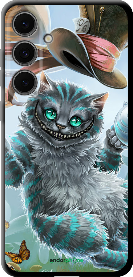 TPU чехол Чеширський Кіт 2 для Samsung Galaxy S24 FE - 3993b-3772 изображение 